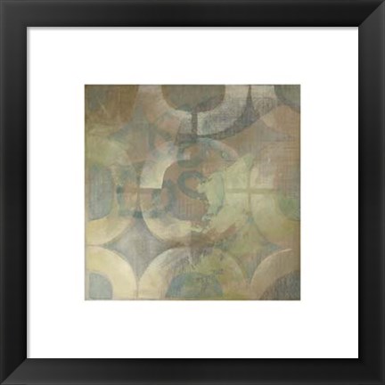 Framed Garden Link IV Print