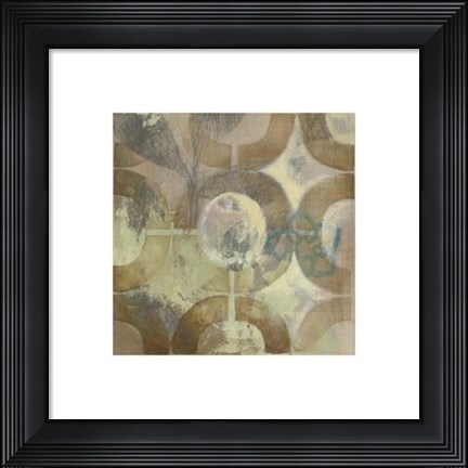 Framed Garden Link VII Print
