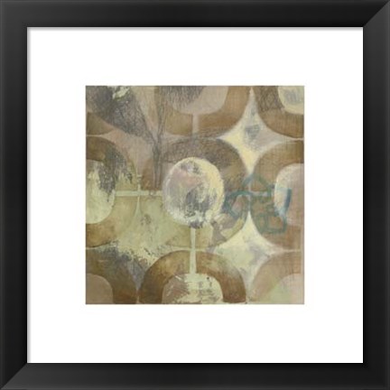 Framed Garden Link VII Print