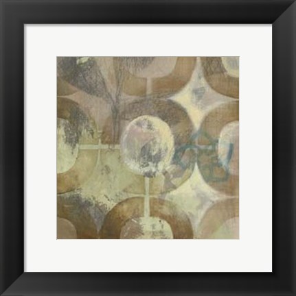 Framed Garden Link VII Print