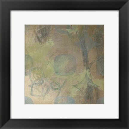 Framed Garden Link VIII Print