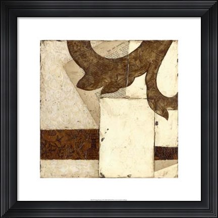 Framed Vintage Romance III Print