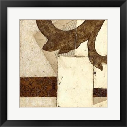 Framed Vintage Romance III Print