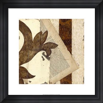 Framed Vintage Romance IV Print