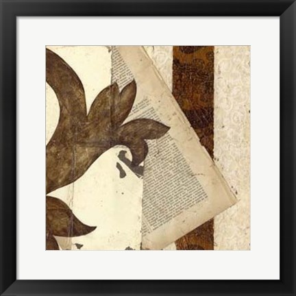 Framed Vintage Romance IV Print