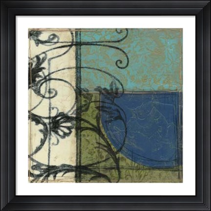 Framed Gated Geometry II Print