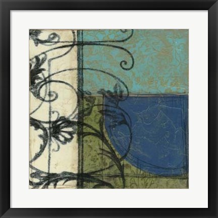 Framed Gated Geometry II Print