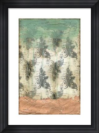 Framed Antique Baroque I Print