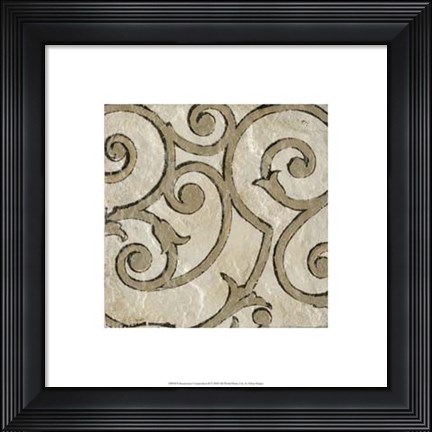 Framed Renaissance Composition II Print