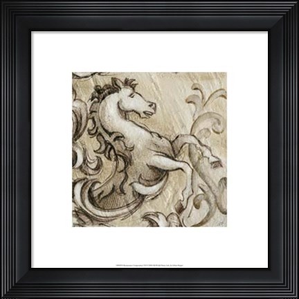 Framed Renaissance Composition VII Print