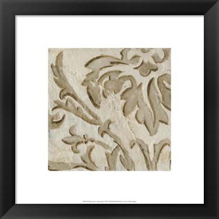 Framed Renaissance Composition VIII Print