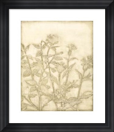 Framed Ivory Field II Print