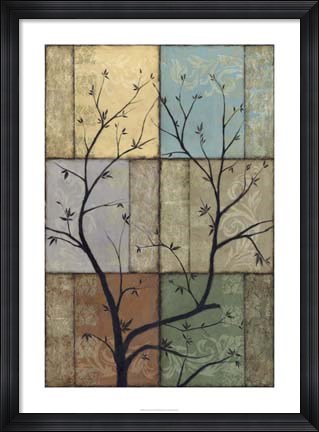 Framed Arbor Elements Print