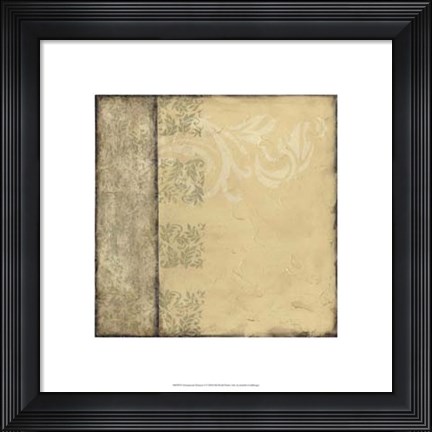 Framed Ornamental Element I Print