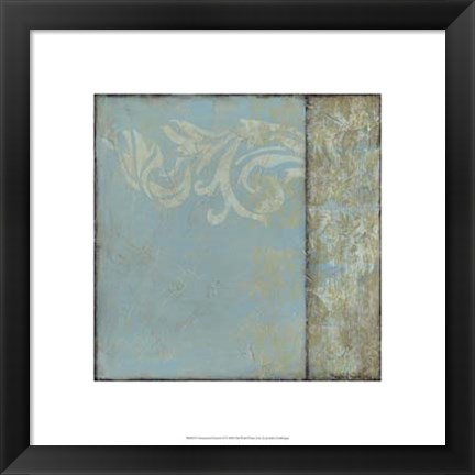 Framed Ornamental Element II Print