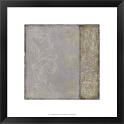 Framed Ornamental Element III Print