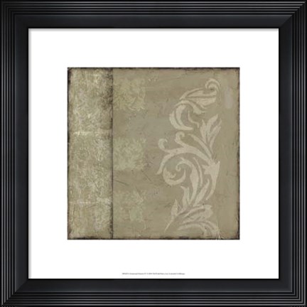 Framed Ornamental Element IV Print