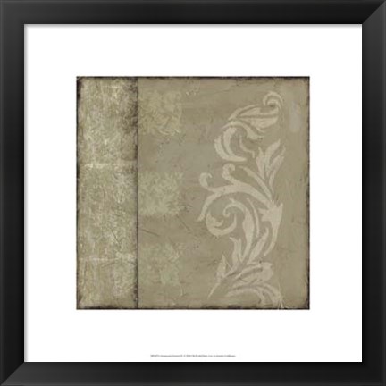 Framed Ornamental Element IV Print