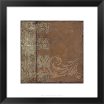 Framed Ornamental Element V Print