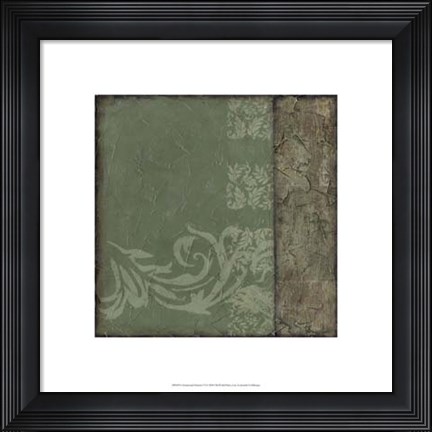 Framed Ornamental Element VI Print