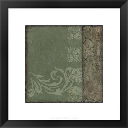 Framed Ornamental Element VI Print