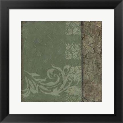 Framed Ornamental Element VI Print