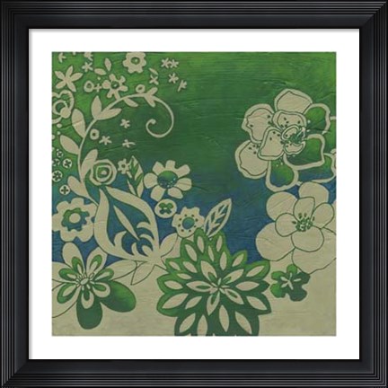 Framed Kyoto Garden I Print