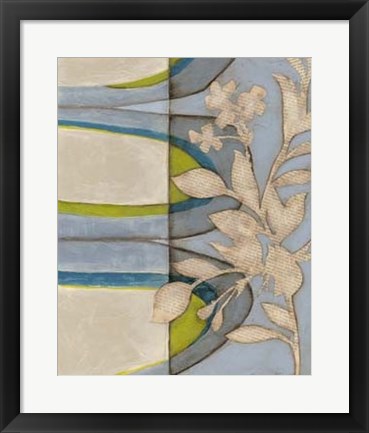 Framed Botanical Prose II Print