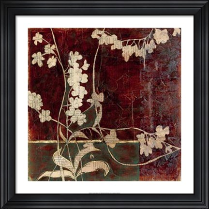 Framed Garden Whimsy II Print