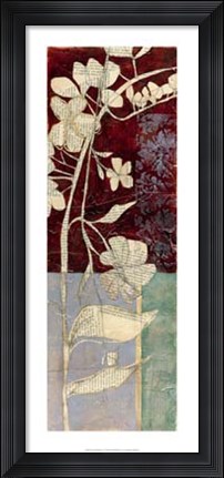 Framed Garden Whimsy VI Print