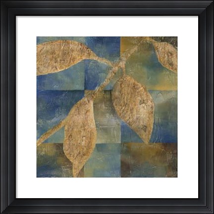 Framed Burnished Branch II Print