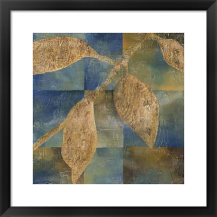 Framed Burnished Branch II Print
