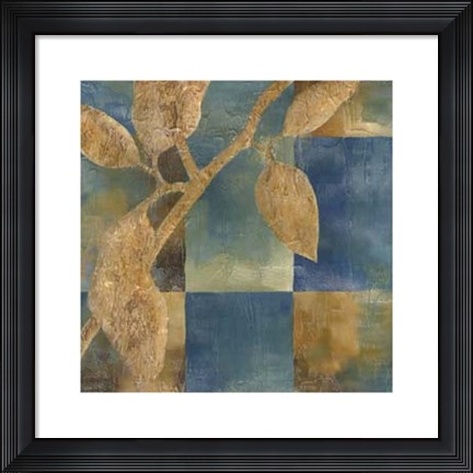 Framed Burnished Branch III Print