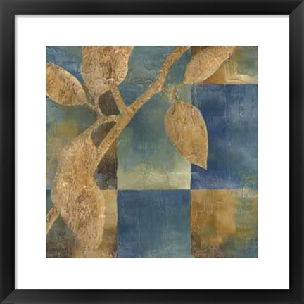 Framed Burnished Branch III Print