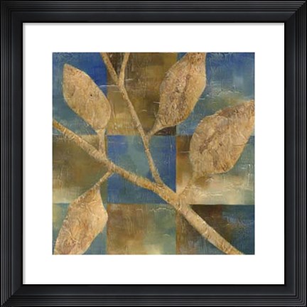 Framed Burnished Branch IV Print