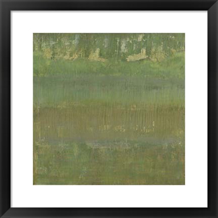 Framed Marsh Light I Print