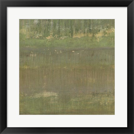 Framed Marsh Light II Print