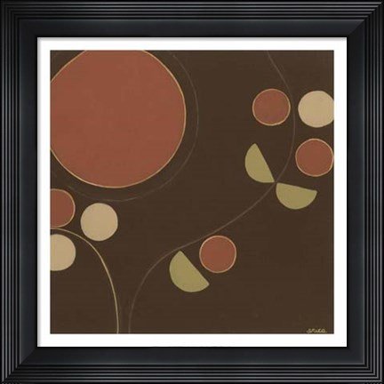 Framed Autumn Orbit II Print