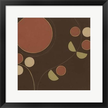 Framed Autumn Orbit II Print