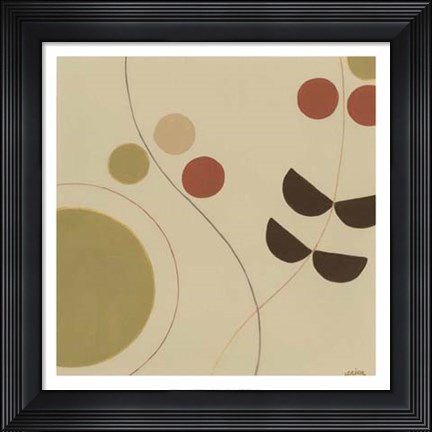 Framed Autumn Orbit III Print
