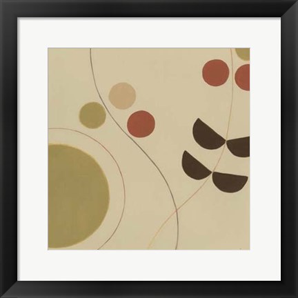 Framed Autumn Orbit III Print