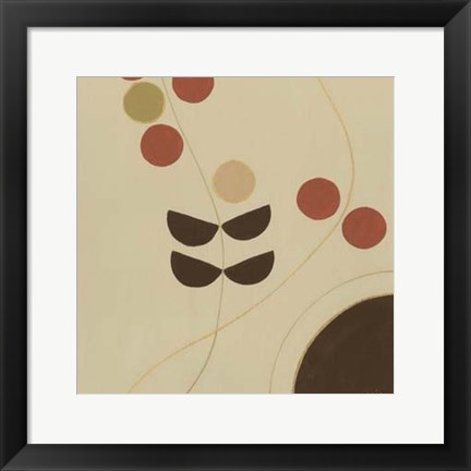 Framed Autumn Orbit IV Print