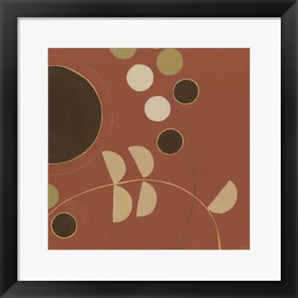 Framed Autumn Orbit VI Print