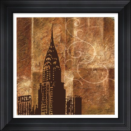 Framed Urban Icon II Print