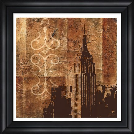 Framed Urban Icon III Print