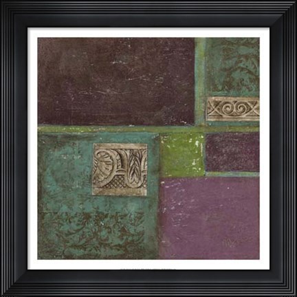 Framed Abstract Details II Print
