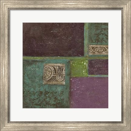 Framed Abstract Details II Print