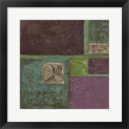 Framed Abstract Details II Print