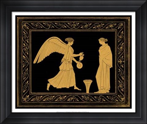 Framed Etruscan Scene II Print