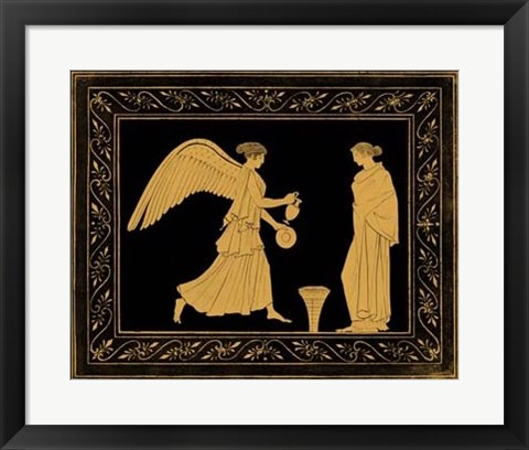 Framed Etruscan Scene II Print